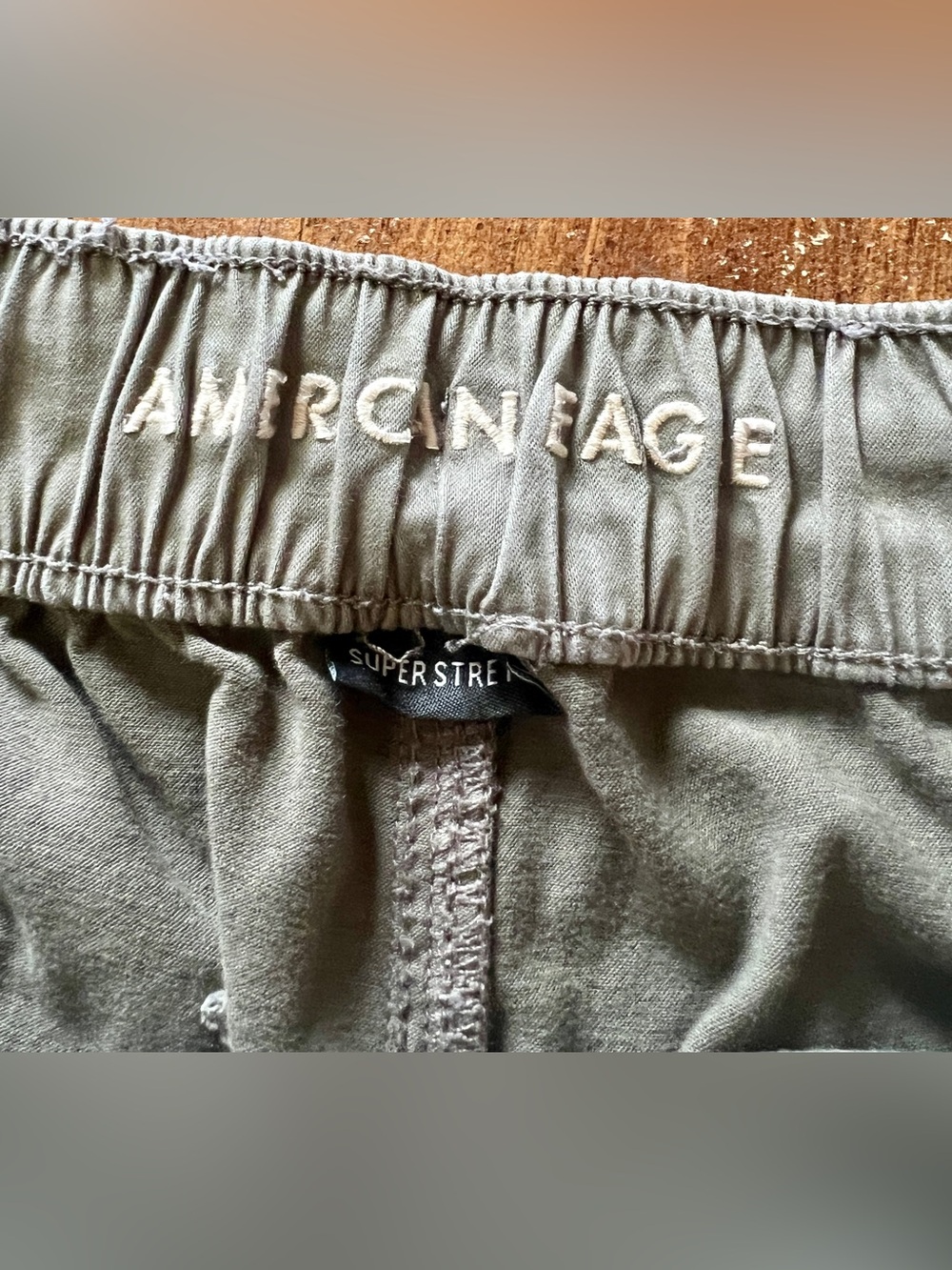 American Eagle Sage High Waisted Jogger Pant - Size 6 (28") - Picture 8 of 12